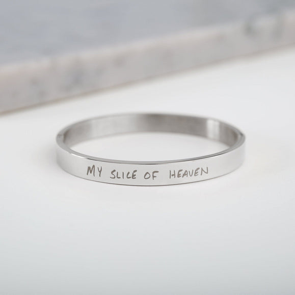 Custom Classic Hinge Bangle | Hinged Bracelet - Capsul