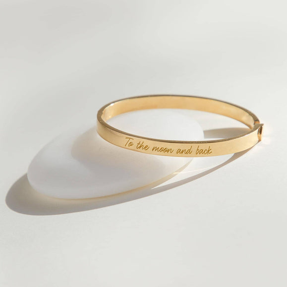 Custom Classic Hinge Bangle | Hinged Bracelet - Capsul