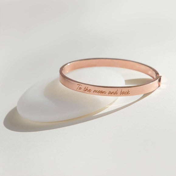 Custom Classic Hinge Bangle | Hinged Bracelet - Capsul