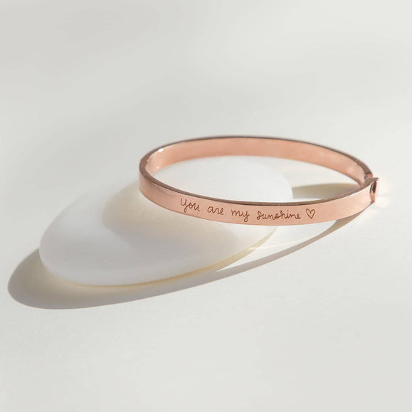 Custom Classic Hinge Bangle | Hinged Bracelet - Capsul