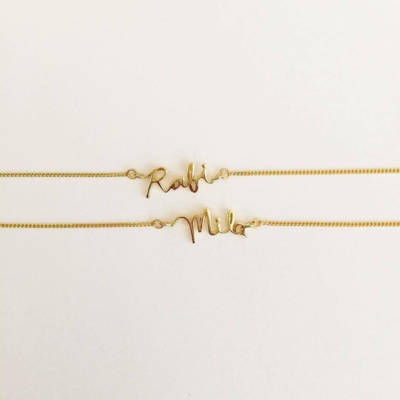 Custom Handwriting Bracelet - Capsul