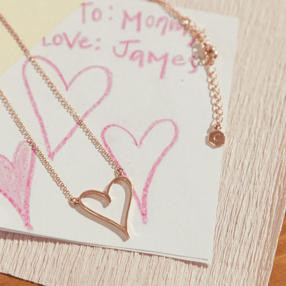 Custom Heart Necklace - Capsul