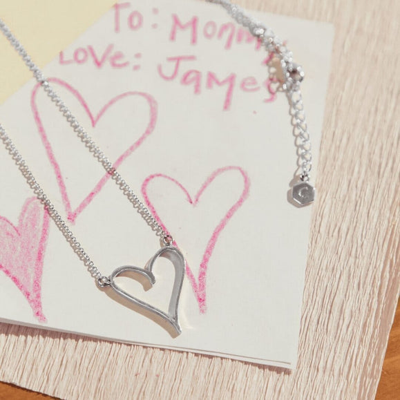 Custom Heart Necklace - Capsul