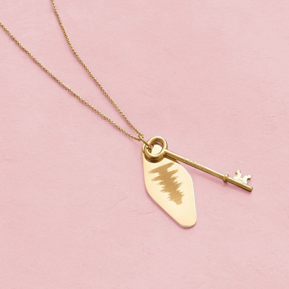 Custom Hotel Key Necklace - Capsul