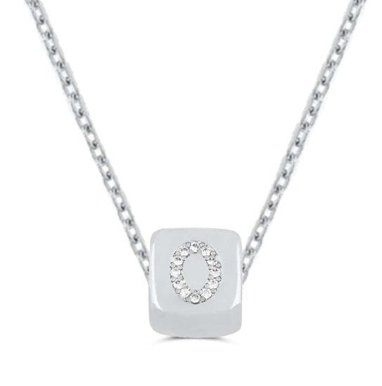 Custom Mini Bling Block Necklace