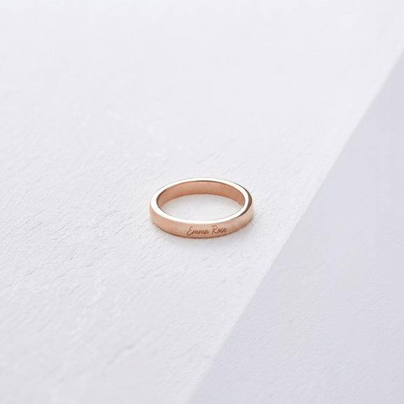 Custom Thin Classic Ring - Capsul