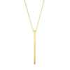 Custom Thin Column Necklace