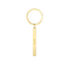 Custom Vertical Bar Keychain