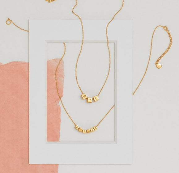 Ethan Mini-Block Necklace - Capsul