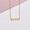 Feminist Signature Necklace