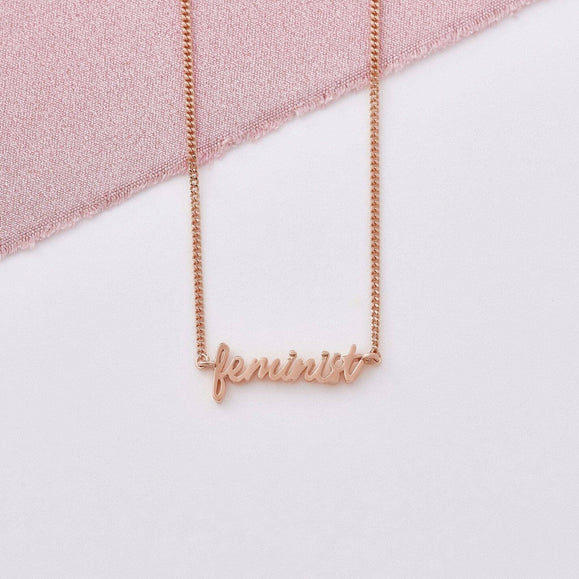 Feminist Signature Necklace - Capsul