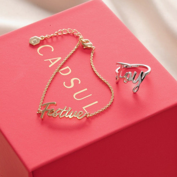 Festive Signature Bracelet - Capsul
