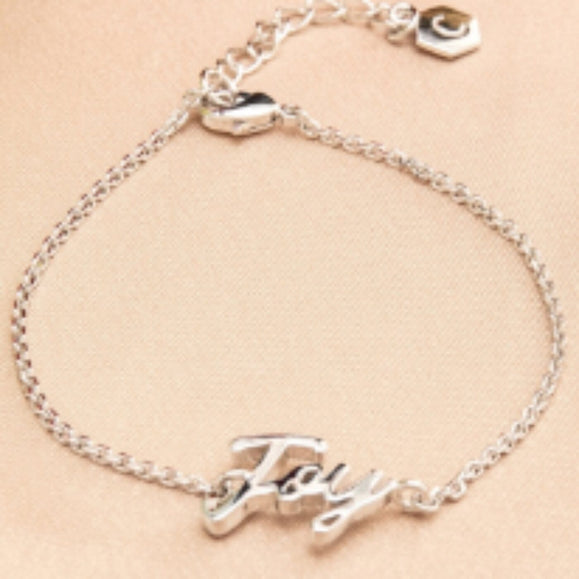 Sterling Silver Joy Signature Bracelet - Capsul