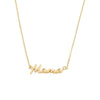 Sterling Silver Mama Signature Necklace