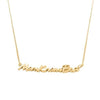 Sterling Silver Mom Knows Best Signature Necklace