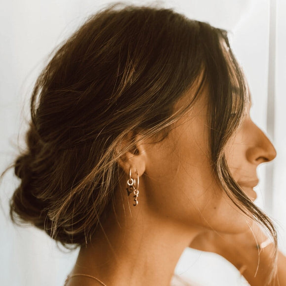 15mm Medium Hoop Earrings - Capsul