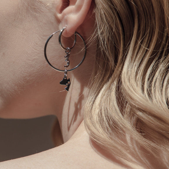 15mm Medium Hoop Earrings - Capsul