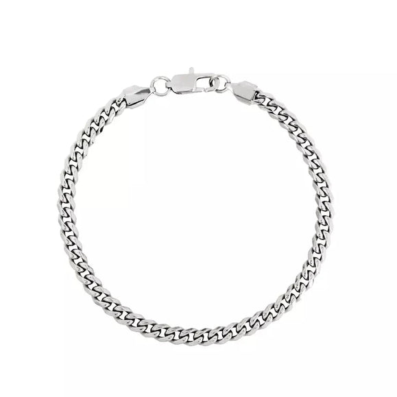 5mm Thin Classic Havana Cuban Chain Bracelet - Capsul