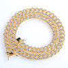 8mm Iced CZ Diamond Cuban Necklace