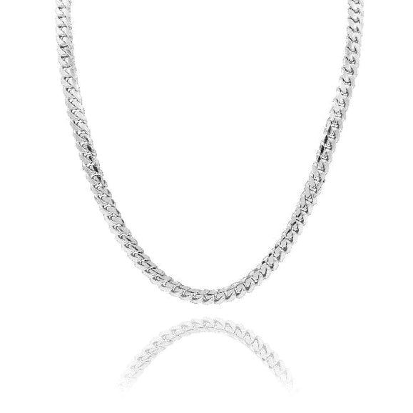 8mm Medium Classic Havana Cuban Chain Necklace - Capsul