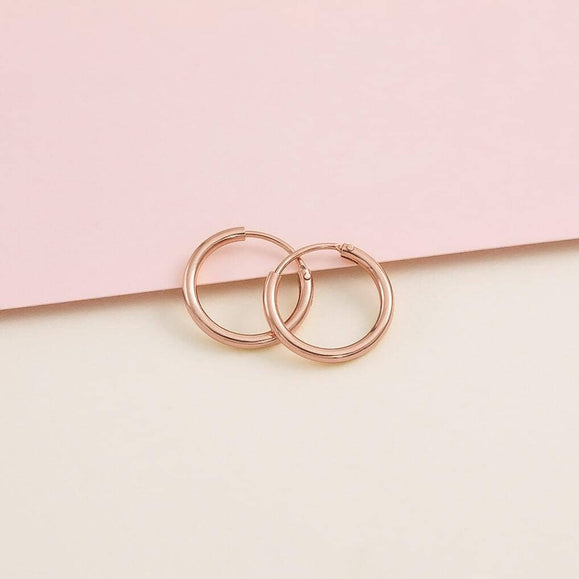 9mm Small Hoop Earrings - Capsul