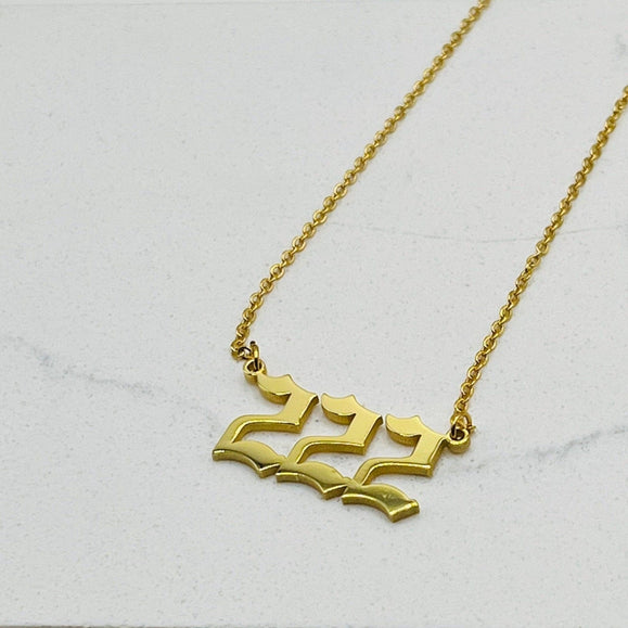 Angel Number Necklace - Capsul