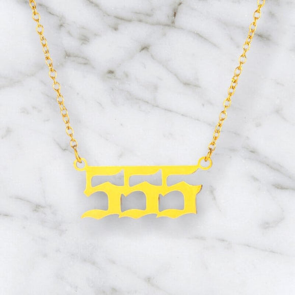 Angel Number Necklace - Capsul