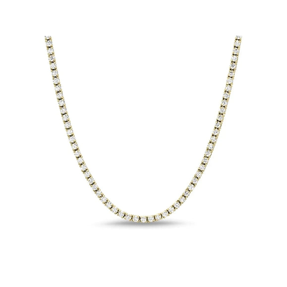 Classic CZ Diamond Tennis Necklace - Capsul