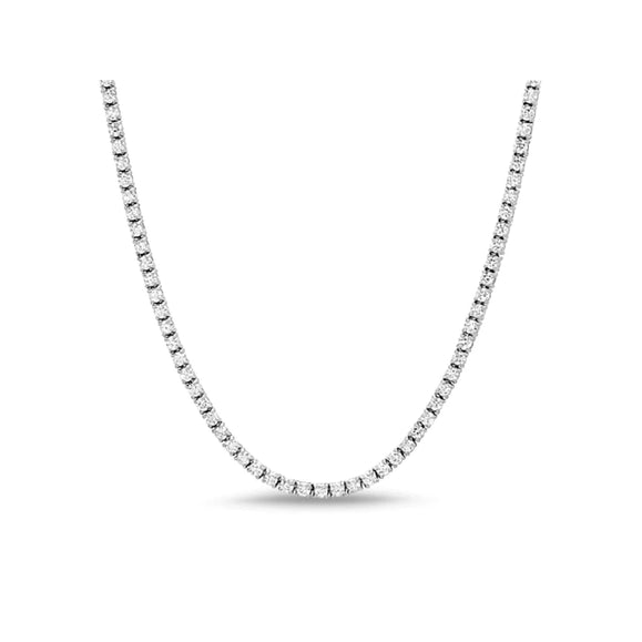Classic CZ Diamond Tennis Necklace - Capsul