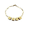 Custom Bling Block Bracelet