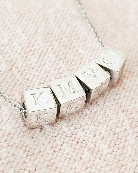 Custom Block Necklace - Capsul