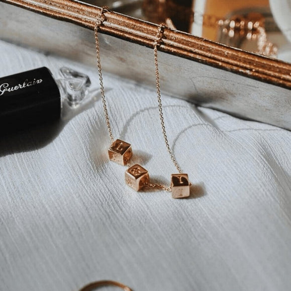 Custom Block Necklace - Capsul