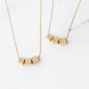 Custom Block Necklace