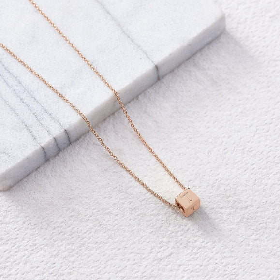Custom Block Necklace - Capsul