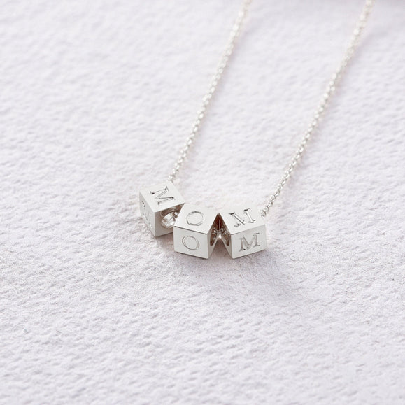 Custom Block Necklace - Capsul