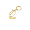 Custom Cut Out Football Star Keychain