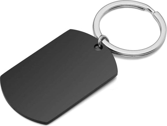 Custom Dog Tag Keychain - Capsul