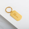 Custom Dog Tag Keychain