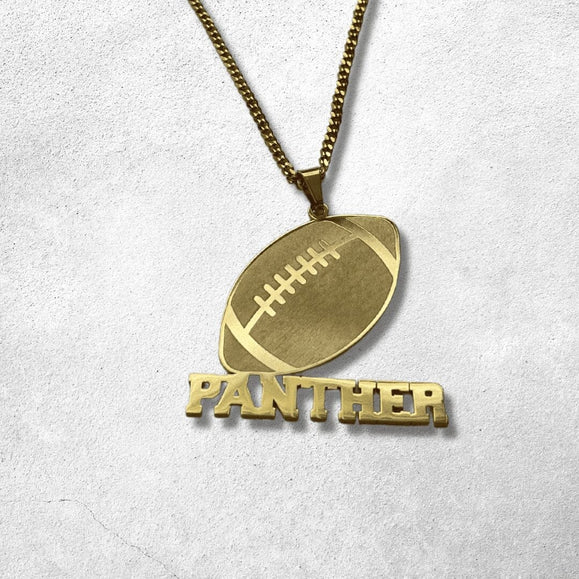 Custom Football Star Necklace - Capsul