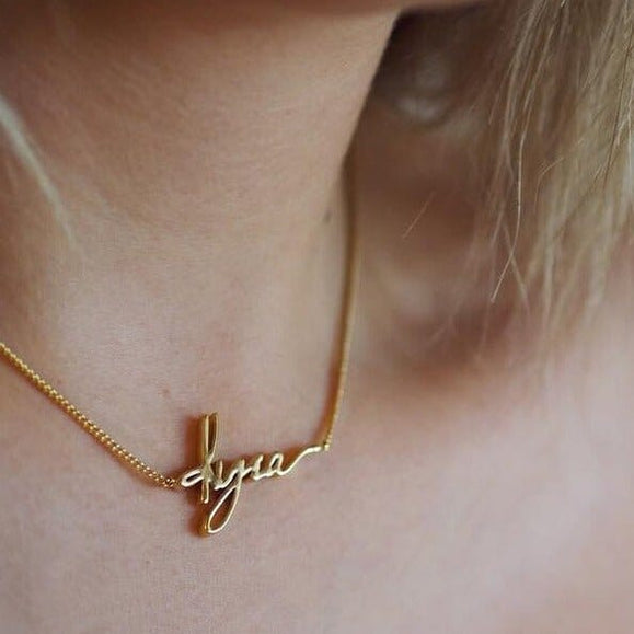 Custom Handwriting Necklace - Capsul