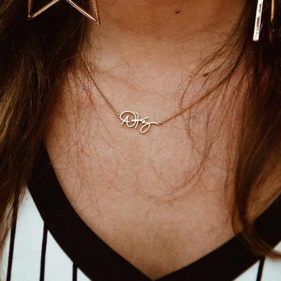 Custom Handwriting Necklace - Capsul