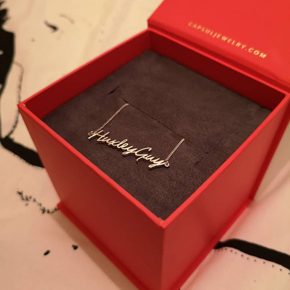 Custom Handwriting Necklace - Capsul