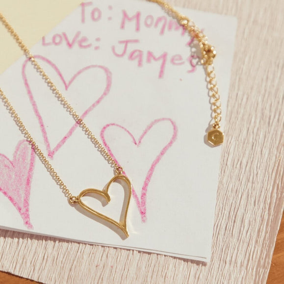 Custom Heart Necklace - Capsul
