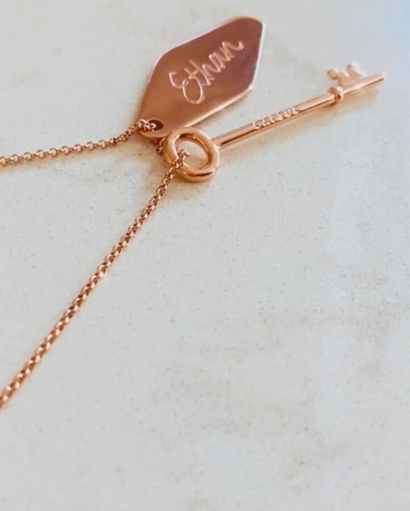 Custom Hotel Key Necklace - Capsul