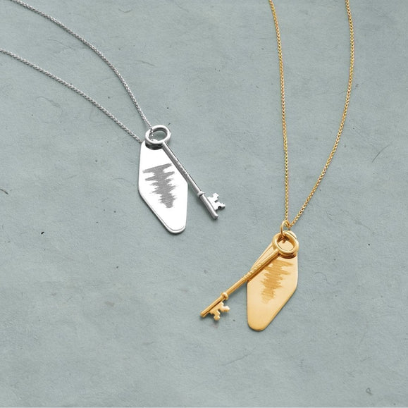 Custom Hotel Key Necklace - Capsul