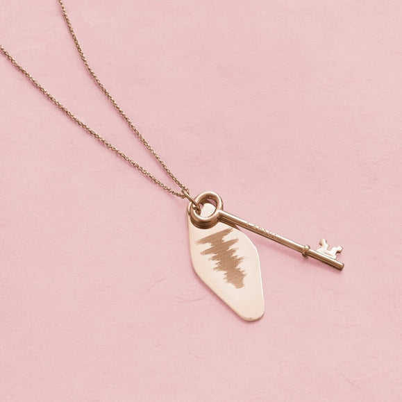 Custom Hotel Key Necklace - Capsul