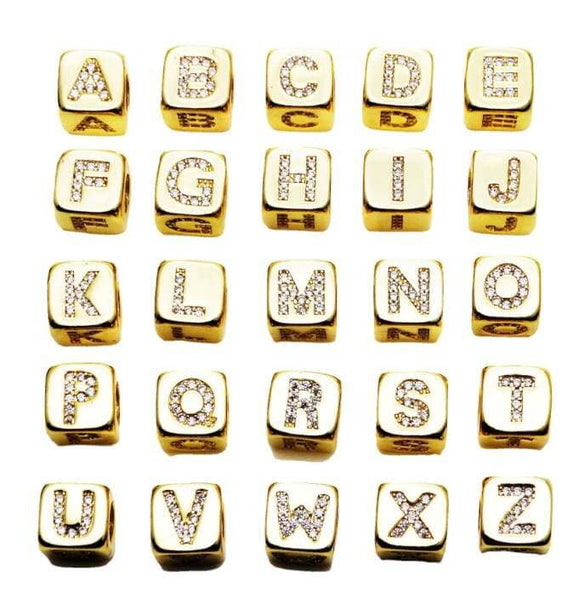 Custom Mini Bling Block bracelet - Capsul