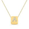 Custom Mini Bling Block Necklace