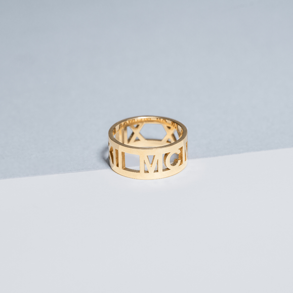 Custom Thick Cut Out Ring
