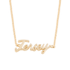 Jersey Signature Necklace